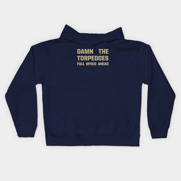 Damn The Torpedoes Kids Hoodie by StadiumSquad